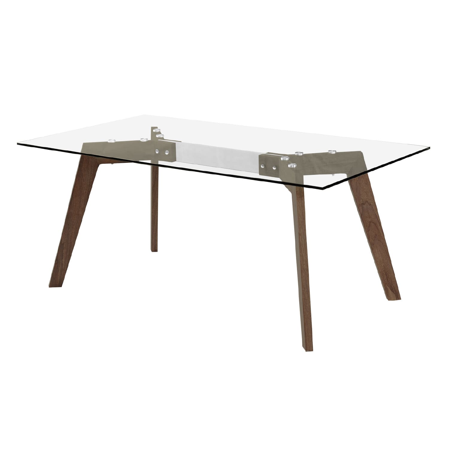 ELEMENT WALNUT SOLID WOOD DINING TABLE