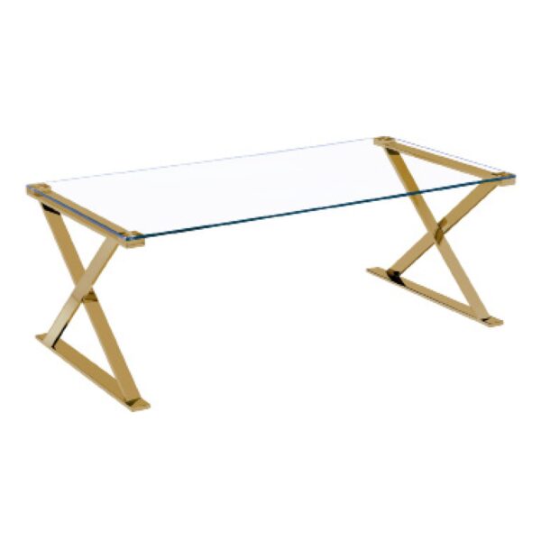 LUCIANA GOLD COFFEE TABLE