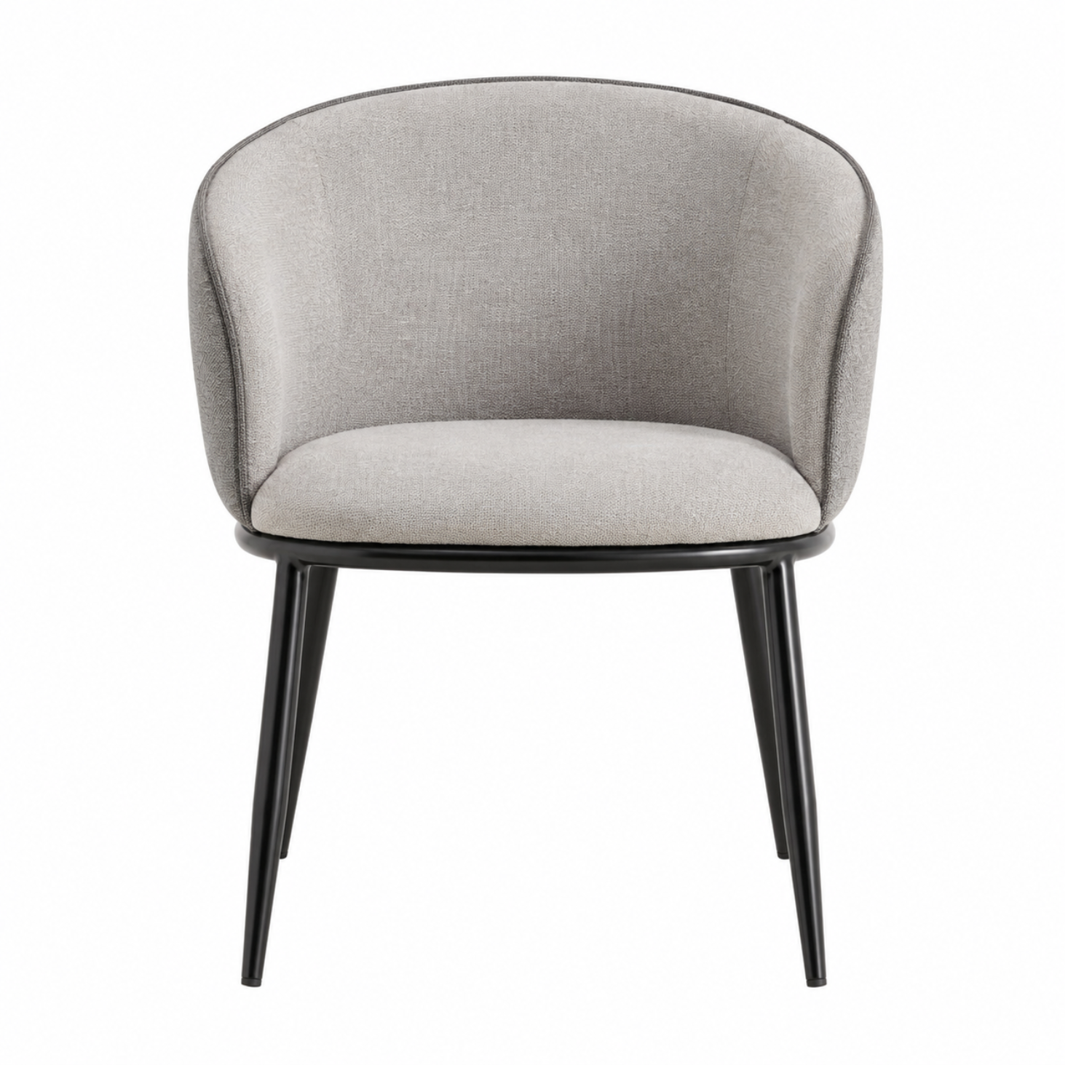Silla Ocasional Forum Gris 2 Tonos