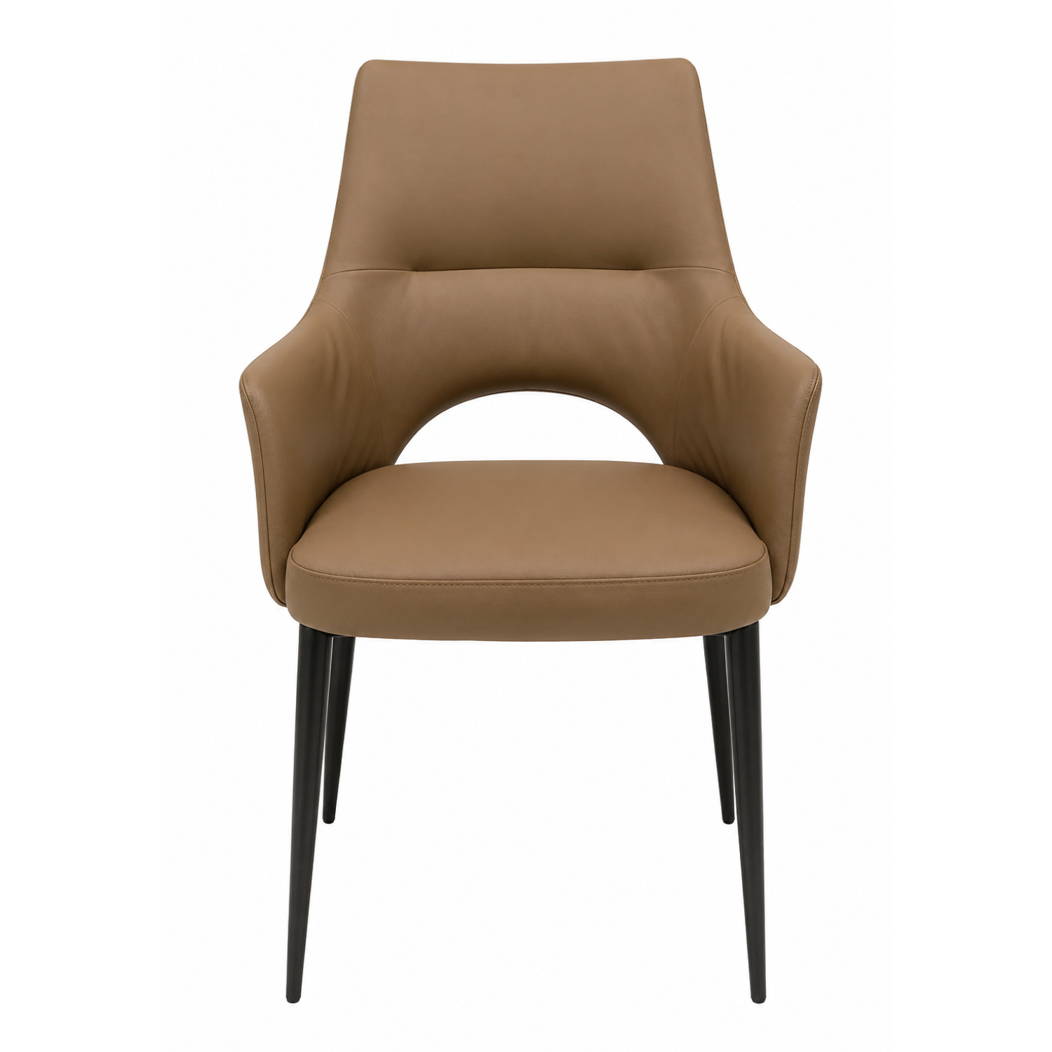 Silla Ocasional Berni Pu Ladrillo Pata Grey-Gold