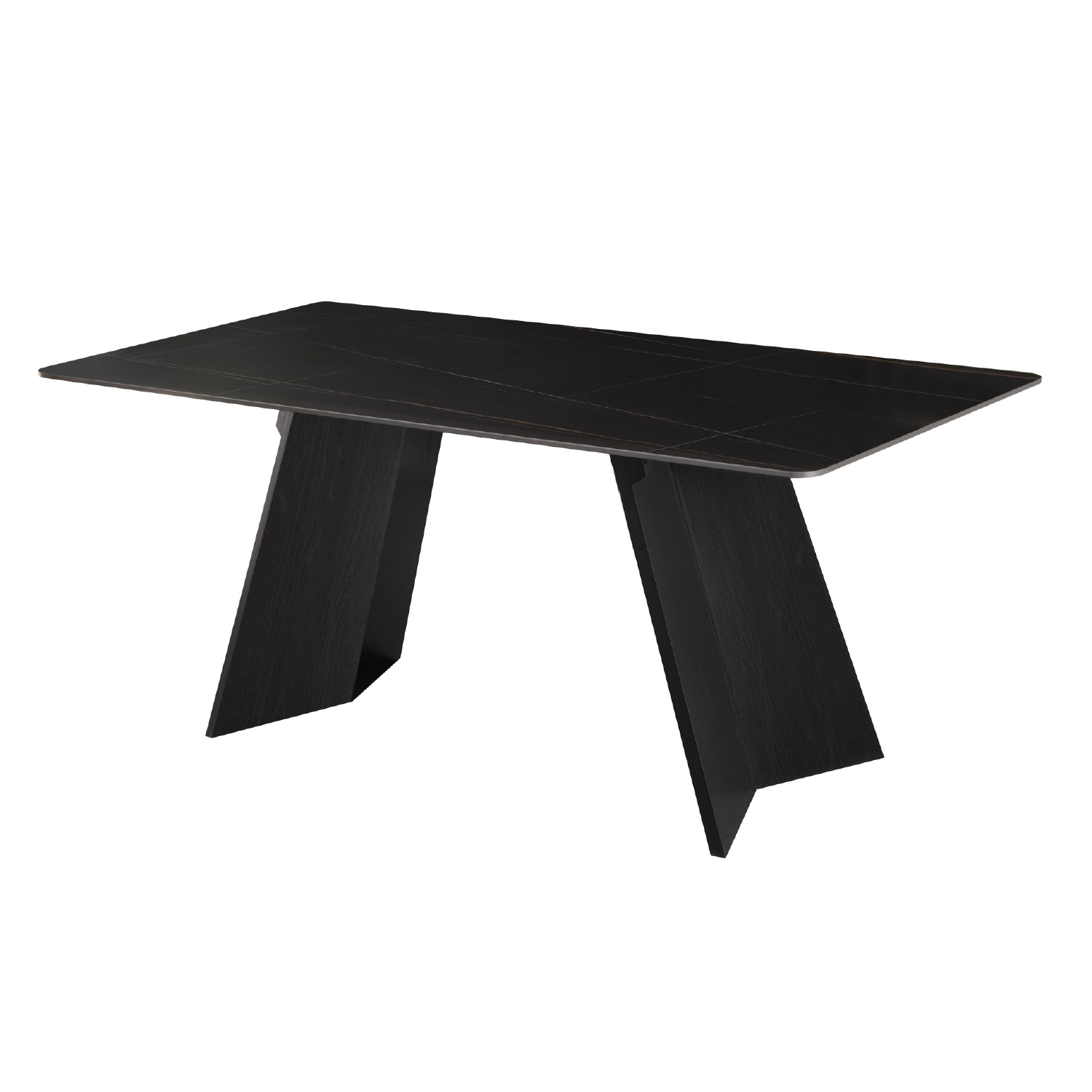 Mesa de Comedor Nápoles Stone Negra