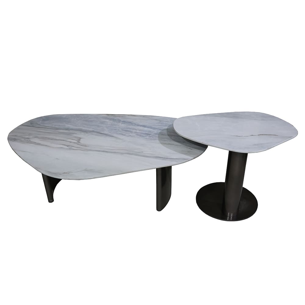 Mesa Ocasional Tag Nabor 2 Mesas Stone